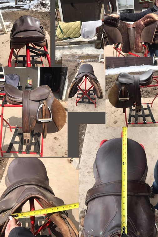 english saddle and tack